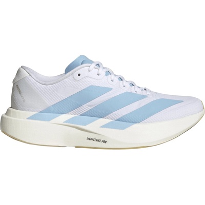 adidas Дамски маратонки Adidas Adizero EVO SL Road Running Shoes Womens - White/Lt Blue