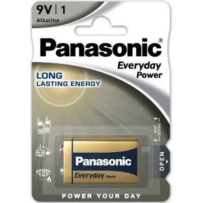 Panasonic БАТЕРИЯ 6lr61/1bp eps everyday power panasonic (panasonic 30010218)