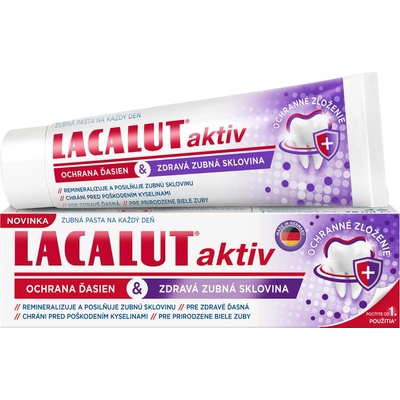 Lacalut Aktiv ochrana dásní a zdravá zubní skloviny 75 ml