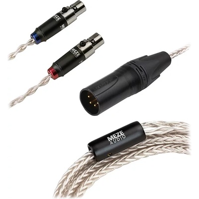 Meze Audio Кабел Meze Audio mini XLR/4 pin XLR Premium балансиран - сребро (MEM-S4)