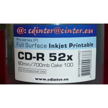 Ritek CD-R 700MB 52x, printable, cakebox, 100ks