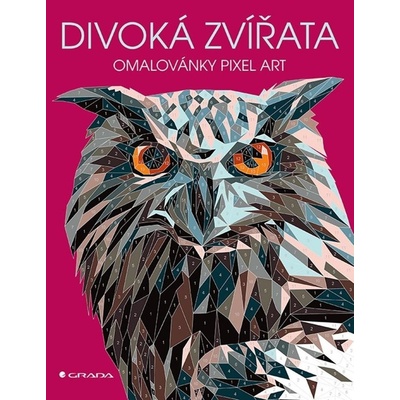 Omalovánky Pixel Art Divoká zvířata