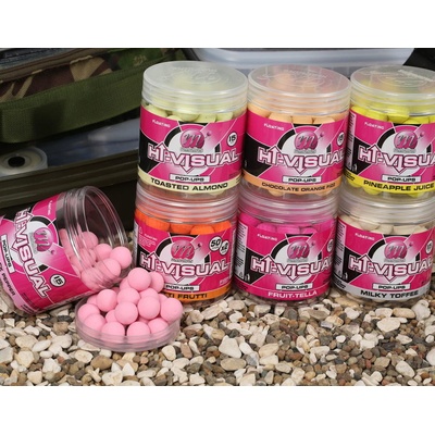Mainline Plávajúce Boilies High Visual Pop-ups Tutti Frutti 15mm 50ks