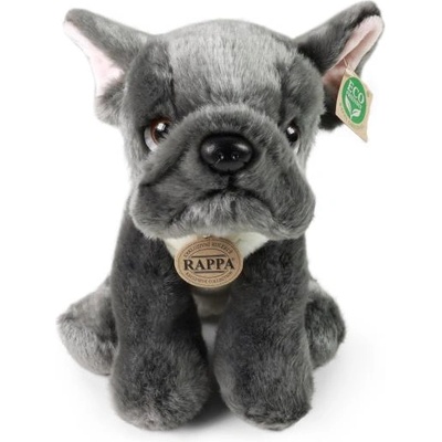 Rappa Плюшено куче френски булдог седящо 30 см eco-friendly