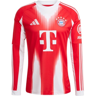 adidas FC Bayern Home Long Sleeve 2025/26 červená