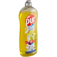 Pur Secrets of Chef Soda Effect Lemon prostriedok na umývanie riadu 750 ml