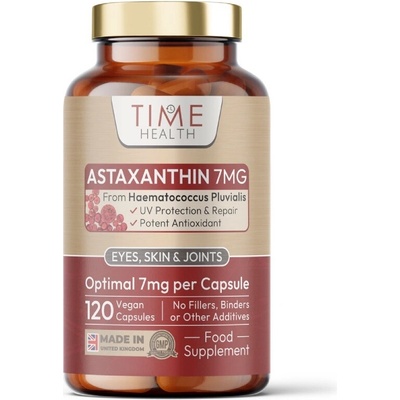 Time Health Astaxanthin Haematococcus Pluvialis 7 mg 120 kapslí