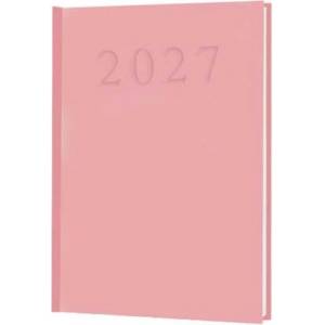  Календар, планирач, a5, ежедневен, 2027, розов (eaz2874)