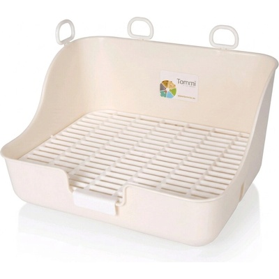 Tommi WC pro hlod s roštem obdélníkové Béžové 28 x 21 x 16 cm – Zboží Mobilmania