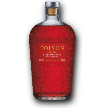 TOISON REMESELNÝ GIN RUBY RED 38 % 0,7 l (čistá fľaša)