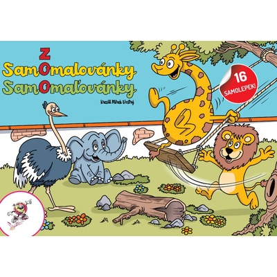 Omaľovánka A5 ZOO a samolepky