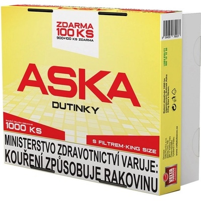 Aska 1000ks cigaretové dutinky – Zbozi.Blesk.cz