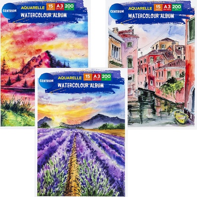 Centrum Скицник лепен Centrum А3 20л. 200 гр