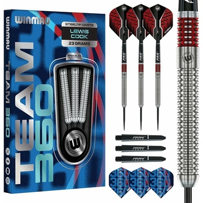 Winmau Team 360 Lewis Cook 90% 23g steel