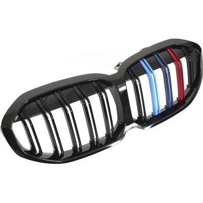 Predná maska BMW F40 19-24 Sport Glossy Black Tri-Colour Double Bar