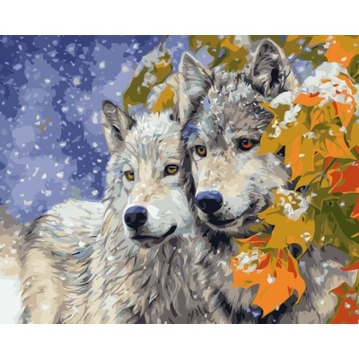 Gaira Malovanie podľa čísel Vlci