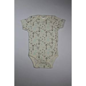 Soft Touch Боди с къс ръкав Стрели, 3-6м