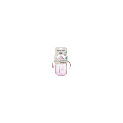 Tommee Tippee hrneček se savičkou 240 ml růžový