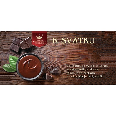 Bohemia Gifts mléčná k svátku 100 g