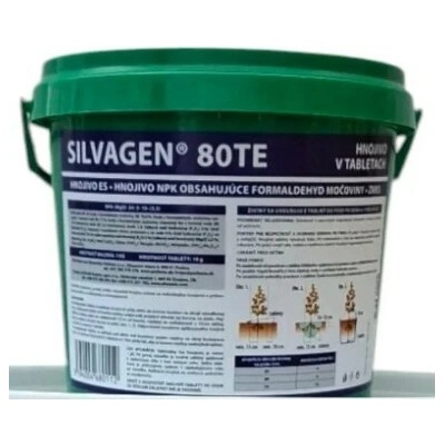 SILVAGEN Hnojivo pre izbové rastliny 80+TE 1 kg