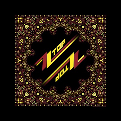 Šatka ZZ Top Logo čierna