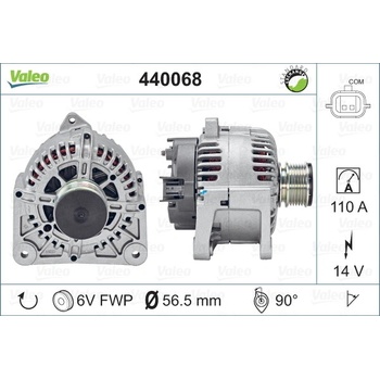 Alternátor VALEO 440068