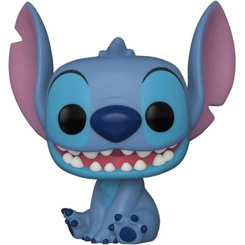 Funko Фигурка Funko POP! Movies: Disney Lilo and Stitch, 065665, Stitch (Smiling Seated) #1045 Vinyl Figure (FUNKO-065665)