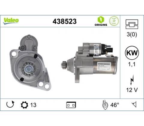 Startér VALEO 438523