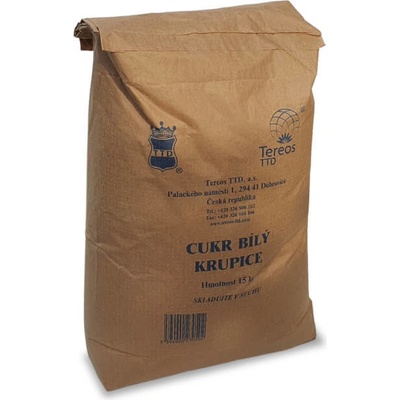 TTD Tereos Cukr Krupice jemná 15000 g – Hledejceny.cz