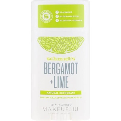 Schmidt's Bergamott + Lime 75 g