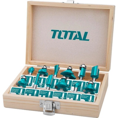 TOTAL Фрезери за оберфреза total tacsr1121, 8 мм, 12 части (uni-7724)