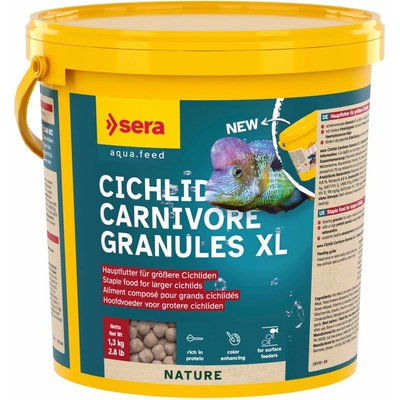 Sera Cichlid Carnivore Granules XL 3800 ml, 1,3 kg