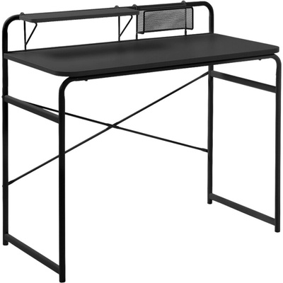 Kave Home Černý pracovní stůl Foreman 98 x 46 cm