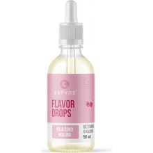 Espyre Flavor Drops Bílá čokoláda a malina 50 ml
