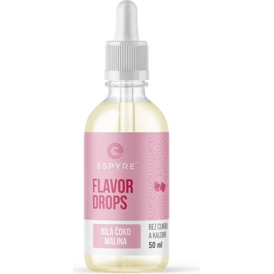 Espyre Flavor Drops Bílá čokoláda a malina 50 ml – Zboží Dáma