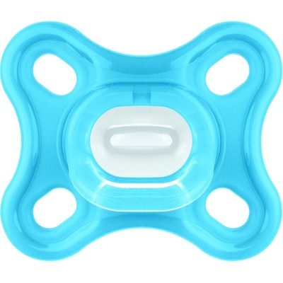 MaM šidítko Comfort silikon se sterilizačním boxem modrá – Zboží Dáma