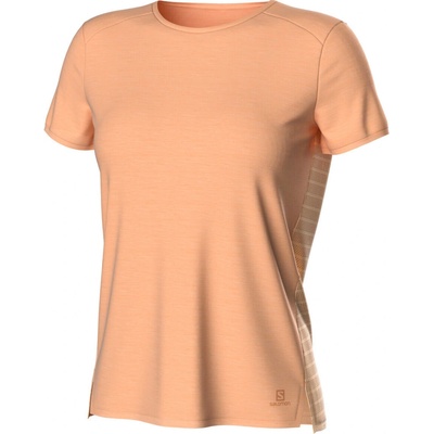Salomon OUTLINE SUMMER SS TEE W LC1794500 apricot ice