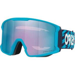 Oakley Ски маска Oakley Line Miner Prizm S3 Ski goggles - Blue Bolts / Prizm Sapphire Iridium (417-6440-0111)