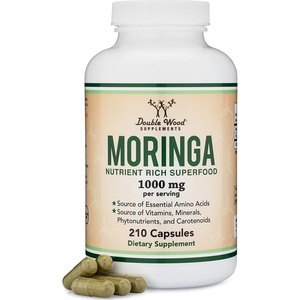 Double Wood Supplements Moringa/ Моринга, 210 капсули Double Wood (NZNX DW)