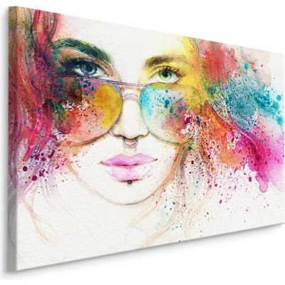 MyBestHome BOX Plátno Žena Ve Slunečních Brýlích Varianta: 100x70