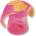 Baby-Nova Тренировъчна чашка с капаче Baby Nova - 220 ml, розова (34119)