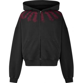 Palm angels Суичър PALM ANGELS Palm Neck Zip Hoody Sn61 - Black