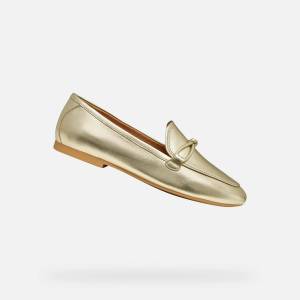 Geox Златисти дамски мокасини Geox New Palmaria Geox | Zlaten | ЖЕНИ | 36
