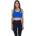 Hurley Nascar Rib Crop Tank bikini top - Blue (Nascar Multi)