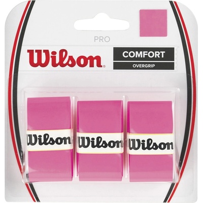Wilson Pro overgrip 3 ks růžová – Zboží Mobilmania