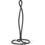 Ferm Living Поставка за хартиени кърпи Curvature черно-месингова (1104264494)