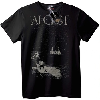 NOONEBRAND Тениска ALCEST Рицарско приключение - 2XL, Black