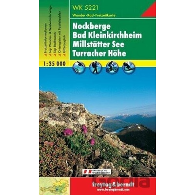 WK 5221 Nockberge Bad Kleinkirchheim 1:35 000
