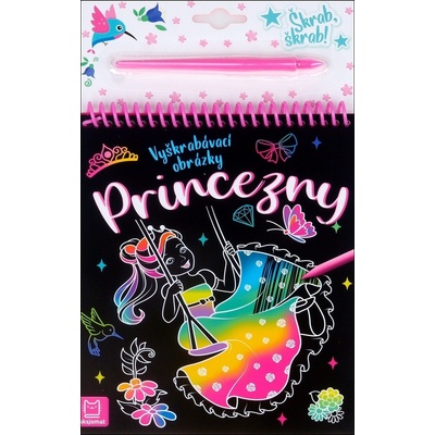 Vyškrabávací obrázky Princezny
