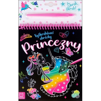 Vyškrabávací obrázky Princezny